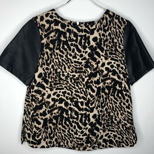 Cheetah print top